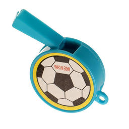 Цена за 11 шт. Свисток «Футбол», цвета МИКС