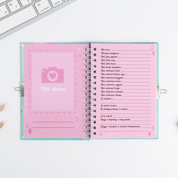 Анкета в твердой обложке на замочке Анкета енотик, А6 40 л - Artfox фото 17