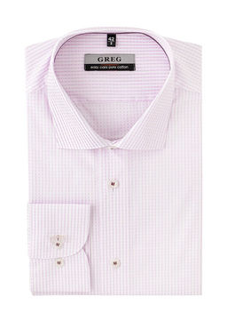 Сорочка мужская длинный рукав GREG 174/191/3546/Z/1p_GB