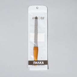 Цена за 2 шт. Пилка металлическая для ногтей, 17 см, на блистере, цвет золотистый