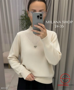 Кофта женская однотонная