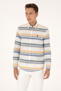 Erkek Krem Uzun Kollu G_mlek - U.s. polo assn фото 3