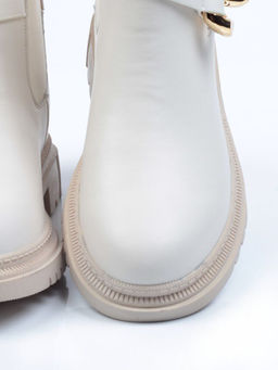 5267-2 WHITE Ботинки демисезонные женские - No name фото 15