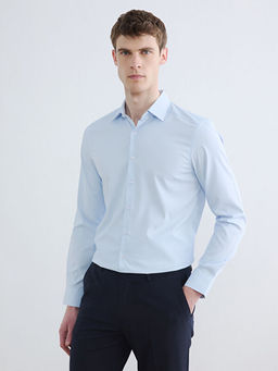 Slim Fit Ekose Erkek G?mlek