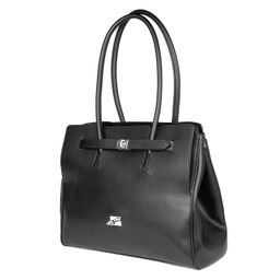 0037 black, Женская кожаная сумка, Barcelo Biagi