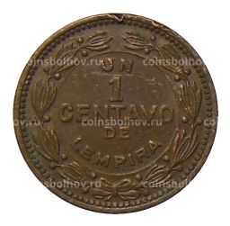 1 сентаво 1974 года Гондурас