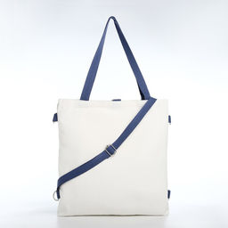 Шопер на молнии, цвет белый - Simaland фото 4