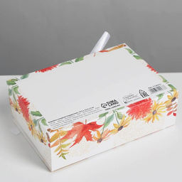 Цена за 3 шт. Коробка подарочная складная, упаковка, «Учителю», 16.5×12×5 см