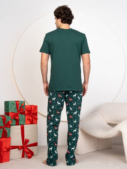 Комплект новогодняя пижама из 100% хлопка - Binita фото 11