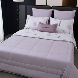 Комплект постельного белья на резинке Сатин Velouria Luxe с Одеялом VLR019 180*200*25;160*200*25;140*200*25 Евро 4 Наволочки