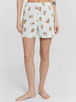 КОМПЛЕКТ ЖЕНСКИЙ (РУБАШКА, ШОРТЫ)