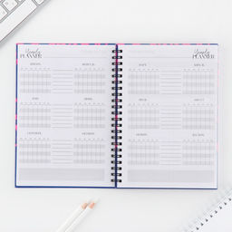 Планинг для записи клиентов А5, 98 листов, на гребне Мастер - Artfox фото 11