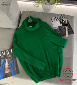 Женский тёплый свитер с горлом - Bruno фото 5