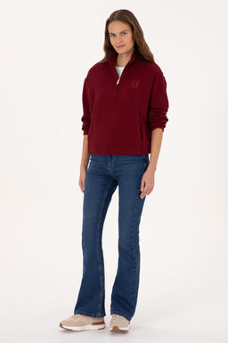 Kad_n Bordo Sweatshirt - U.s. polo assn фото 4