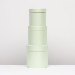 Набор коробок 3 в 1 без окна, мятный 21 х 21 - 16 х 16 см - Simaland фото 8