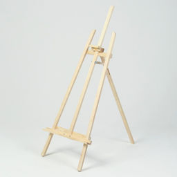 Мольберт тип «Лира» 145×52 см, с бегунком, неокрашенное дерево, Calligrata