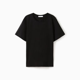 Футболка женская KAFTAN: Basic line, чёрная, размер 48-50