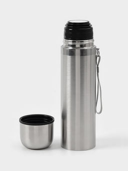 Термос гильза Мастер К, 500 мл, сохраняет тепло 10 ч, нержавеющая сталь, цвет хром