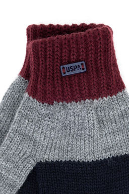 Перчатки темно-синие для мальчика - U.s. polo assn фото 3