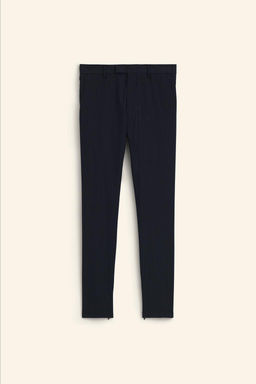 LIMITED EDITION PINSTRIPE SKINNY TROUSERS - Zara фото 7