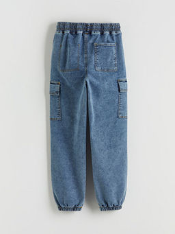 Erkek ?ocuk Kargo Jean Pantolon