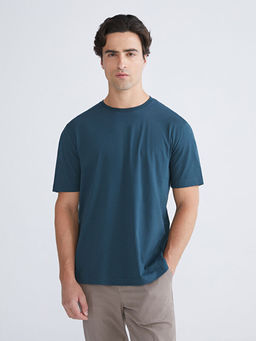 Bisiklet Yaka Penye Erkek Ti??rt