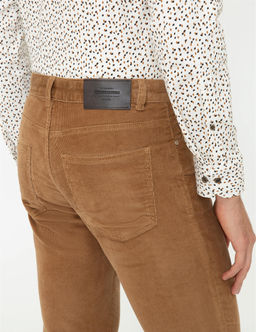 Taba Slim Fit Kadife Kanvas Pantolon - Pierre cardin фото 6