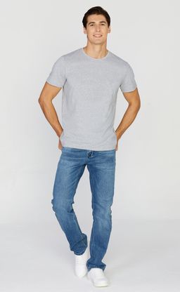 Футболка F911-6000bb grey melange - Fine joyce фото 3