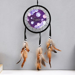 Ловец снов амулет «Космос - You are my space», d=20 см