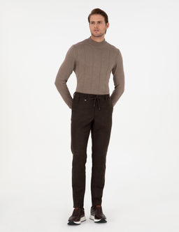 Kahverengi Ex. Slim Fit Kuma_ Pantolon