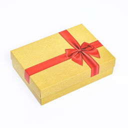 Подарочная коробка сборная Красный бант 21 х 15 х 5,7 - UPAK LAND фото 3