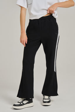 Брюки трикотажные утепленные Черный