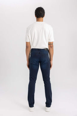 Pedro Slim Fit Джинсовые брюки узкого кроя с нормальной талией и узкими штанинами - Defacto фото 7