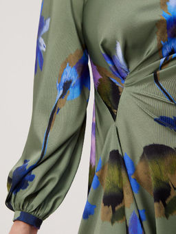 Платье женское 1231135014 dark khaki - Eleganzza фото 4