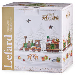 НАБОР ПОСУДЫ LEFARD C НОВЫМ ГОДОМ 3 ПР.: САЛАТНИК 800 МЛ, ТАРЕЛКА 19 СМ, КРУЖКА 400 МЛ (КОР=8НАБ.)  фото 7