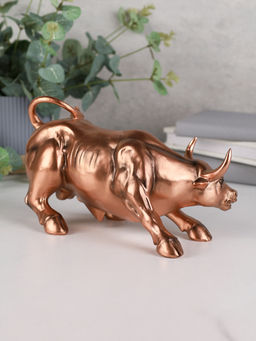 Статуэтка Бык 21,5х11,4х12,2 см / QMH20288-48 /уп 18/ - Галеонтрейд фото 4