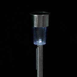 Светильник на солнечной батарее Smartbuy, 31 см, 1 LED, нержавеющая сталь, пластик