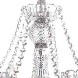 Люстра подвесная в стиле барокко "Alfemminile" 8*40Вт 25-DZ888 со стеклянными основаниями