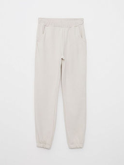 Bisiklet Yaka Bask?l? Uzun Kollu K?z ?ocuk Sweatshirt ve E?ofman Alt? - Waikiki фото 3