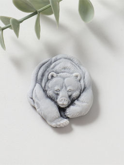 Магнит "Медведь" (вид спереди), 4,5см