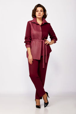 Костюм Olga Style С885 марсала