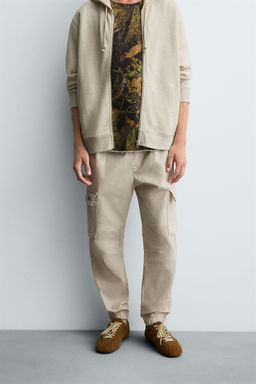 PANTAL?N CARGO SLIM FIT / Hielo - Zara фото 2