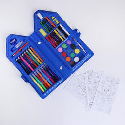 Набор для рисования Динозавры в космосе в форме карандаша, 51 предмет - Школа талантов фото 2