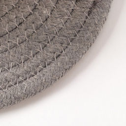 Подставка под горячее Доляна цв.серый, 18*18 см, 100% хлопок