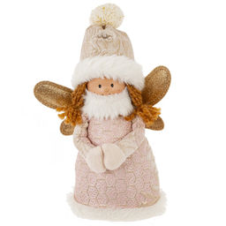 Игрушка набивная "Ангел", L15 W12 H25 см, 2в.