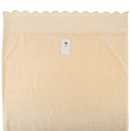 Полотенце махровое "Утренняя роза" 70х140см, хлопок 100%, бежевый (Китай)