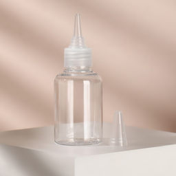 Цена за 2 шт. Бутылочка для хранения, 50 мл, твист-крышка, прозрачная