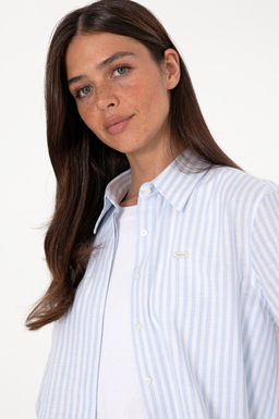 Kad_n A__k Mavi _izgili Uzun Kollu G_mlek Sepette S_rpriz _ndirim - U.s. polo assn фото 2