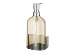 Диспенсер 500 мл 9,5*9,5*21 см прозрачный серый, с отделением для губки - Elan gallery фото 7