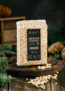 Ядро кедрового ореха Premium в брикете, 500 г